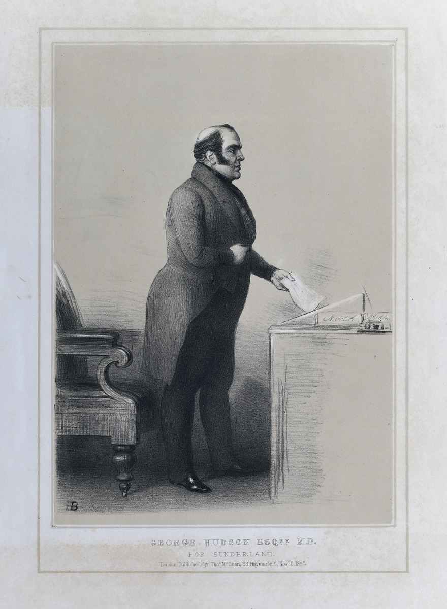 George Hudson (1800–1871), Esq., MP for Sunderland