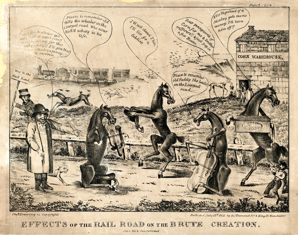 Effects of the Rail Road on the Brute Creation No. 4