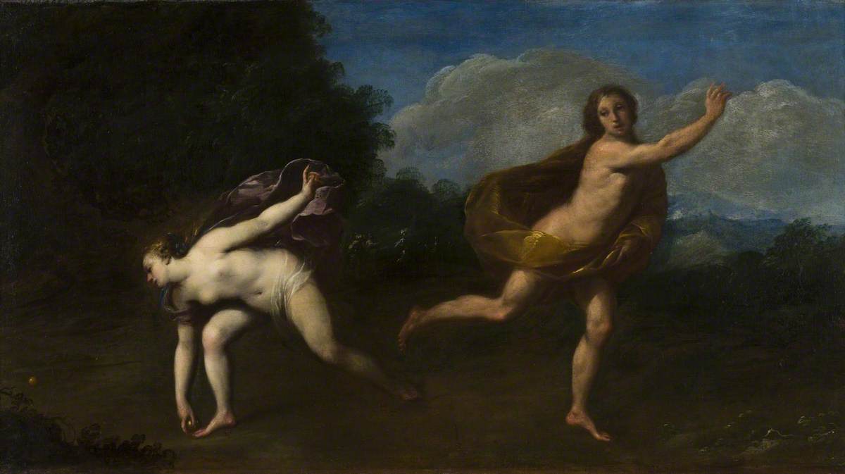 Hippomenes and Atalanta in a Landscape