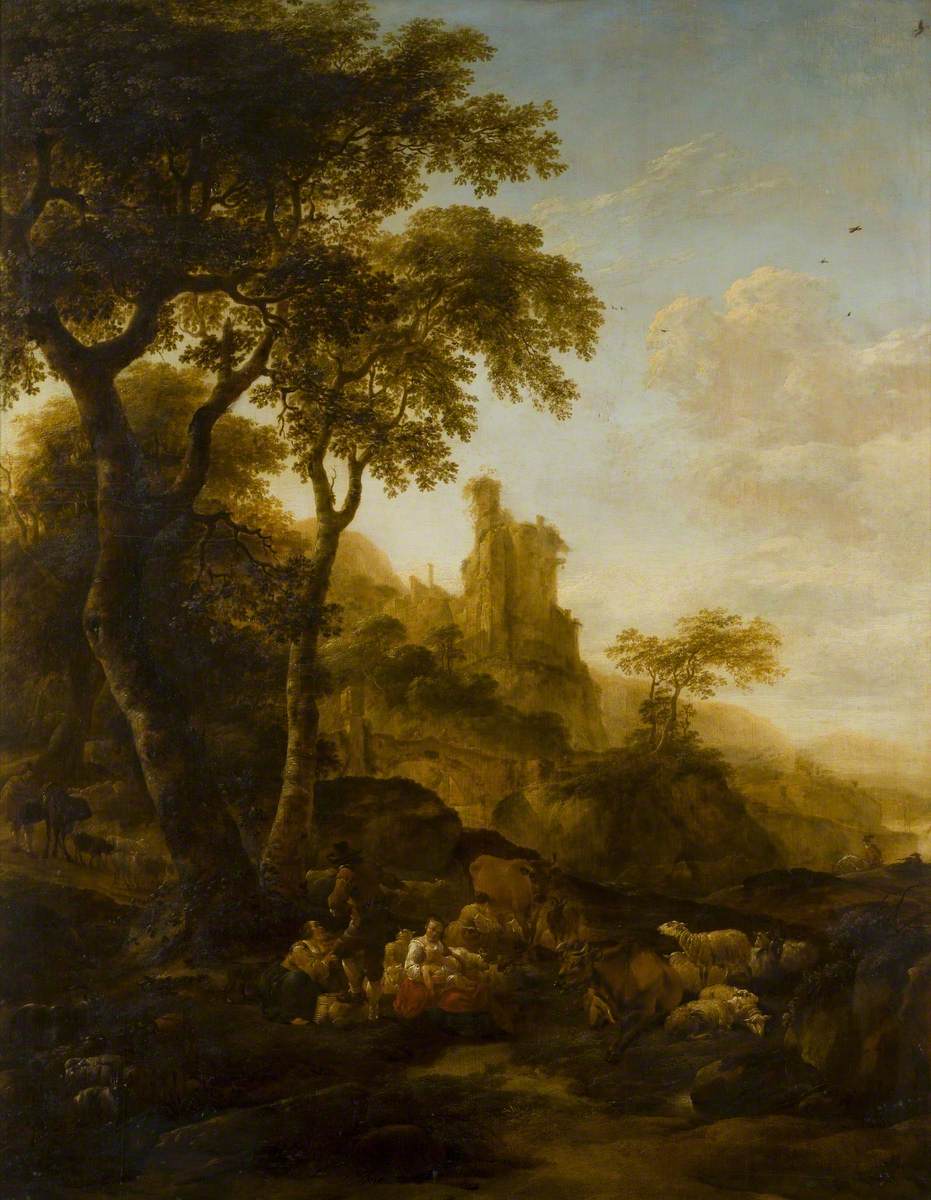 Rural Landscape with a Horse and Cart