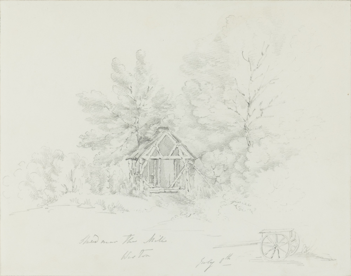 Shed near the Mill/Weston, July 7th