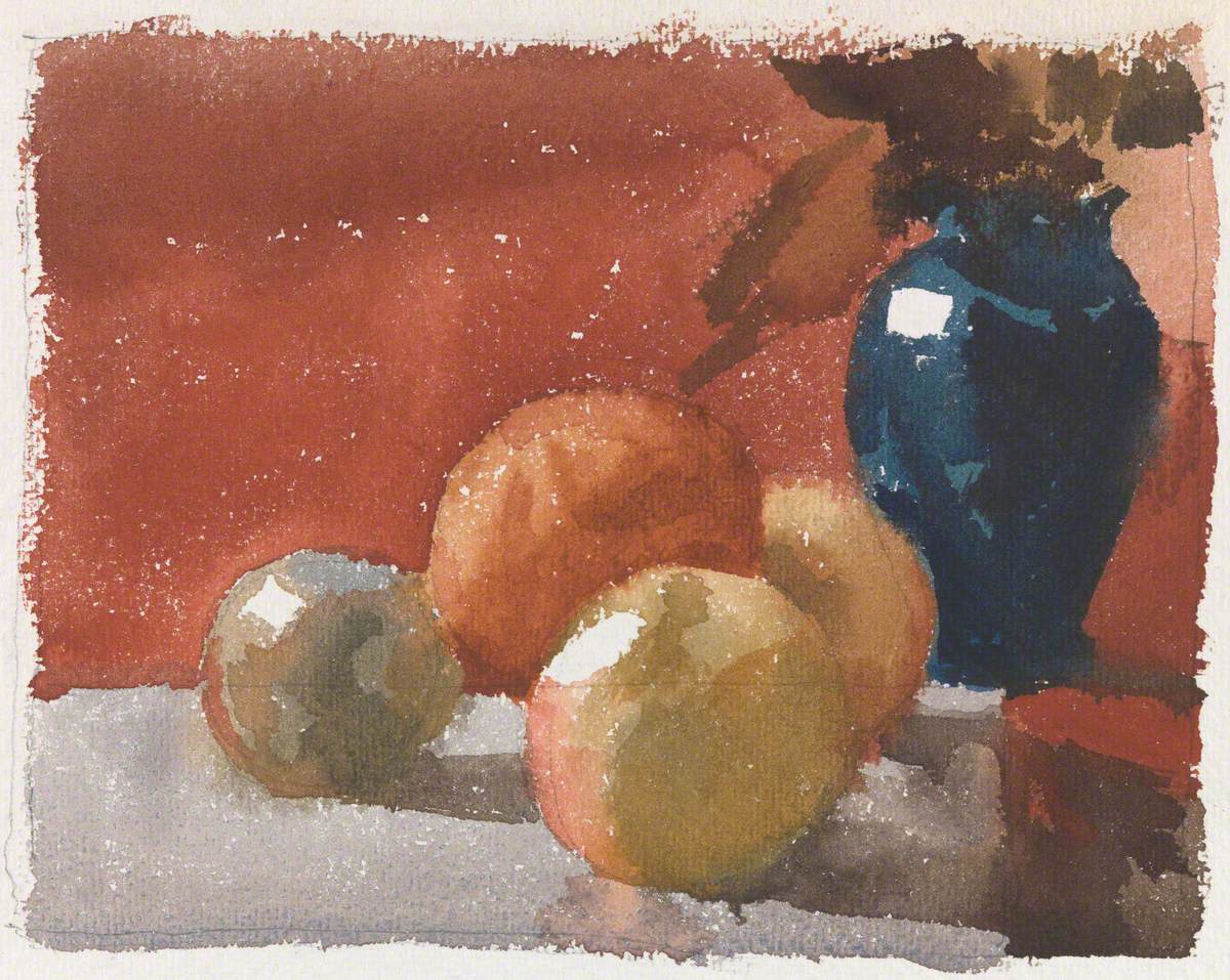 Still Life, Fruit and Vase