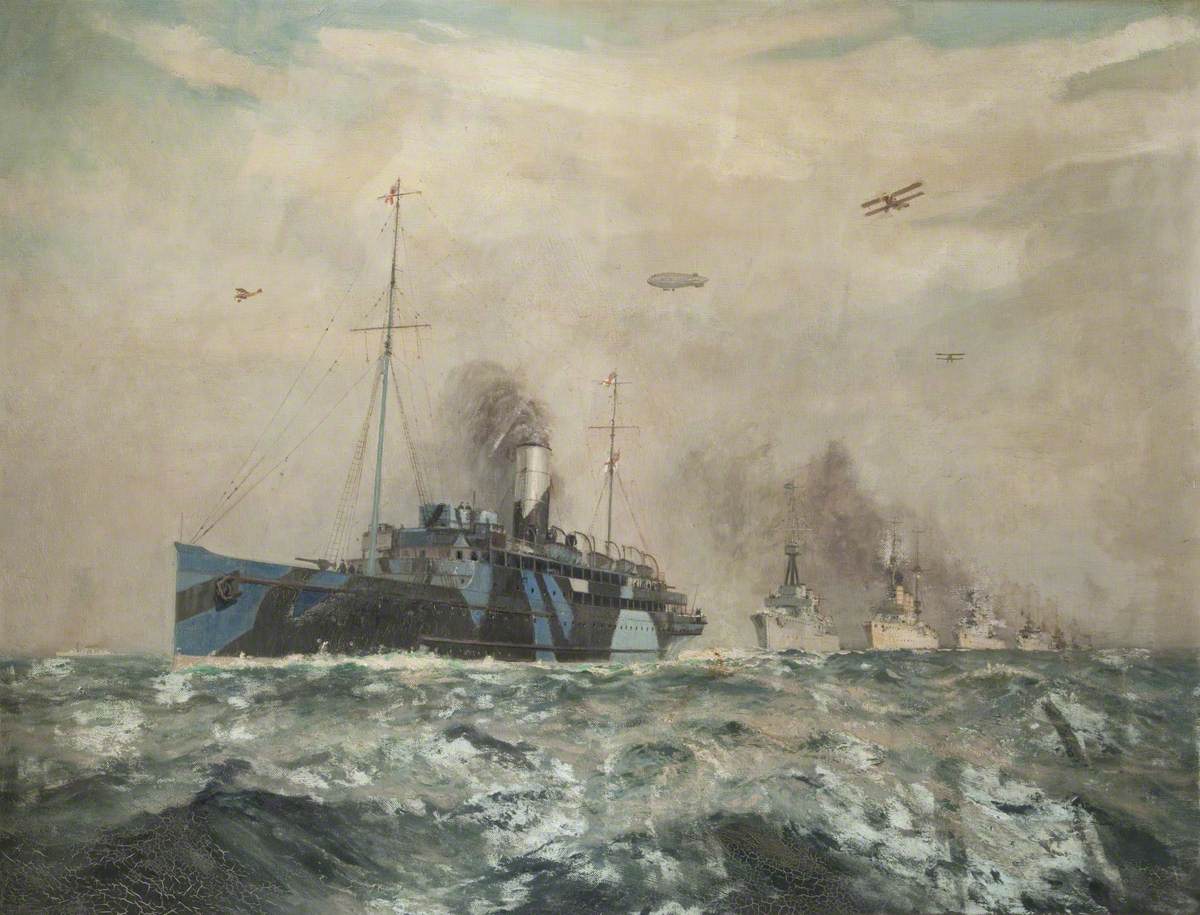 Surrender of the German Fleet, 1918