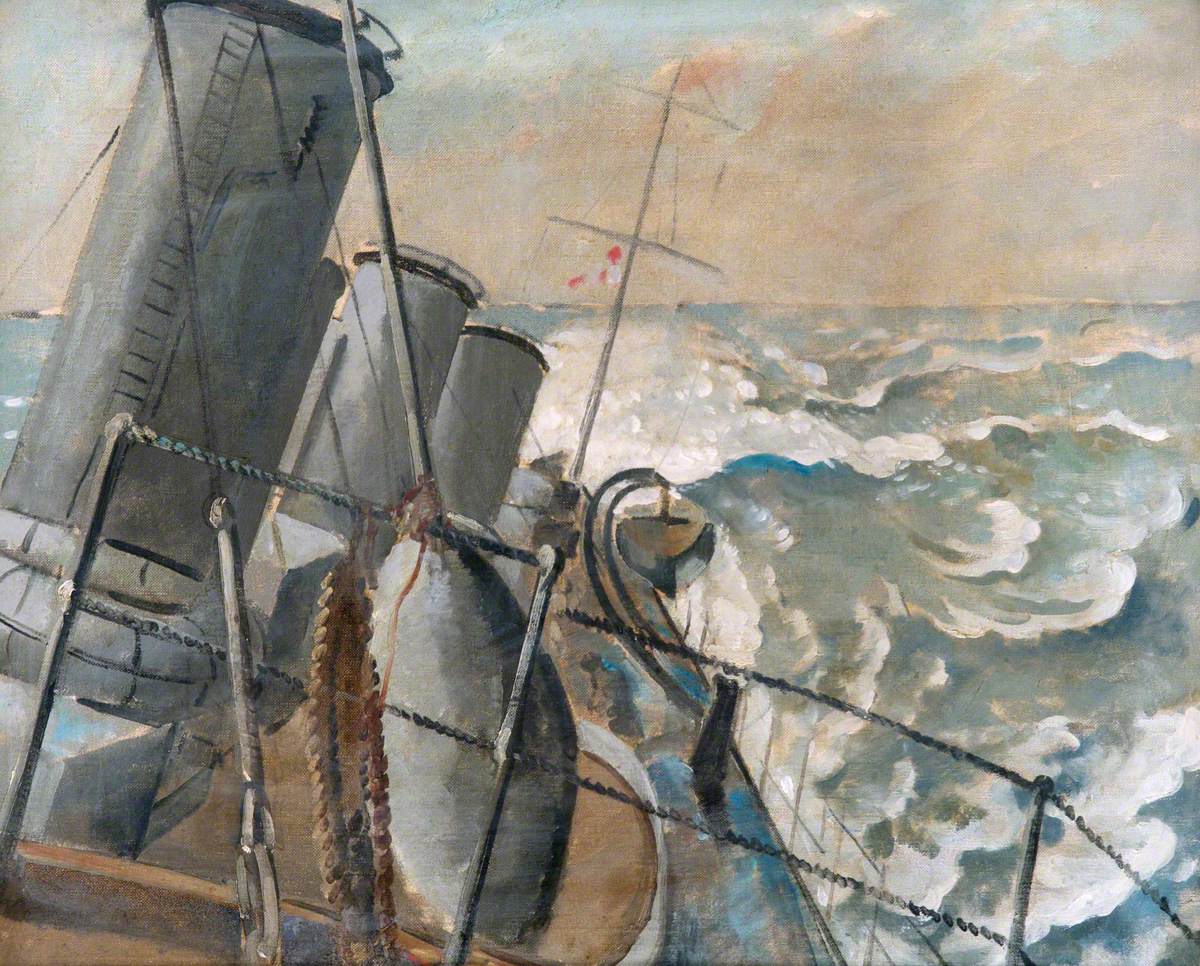 A Destroyer in a Heavy Sea: From HMS 'Melampus'