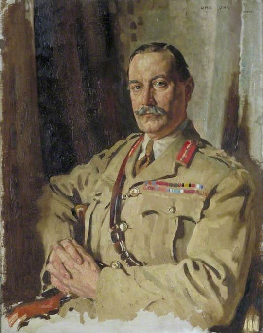 Lieutenant General Sir Travers Clarke, KCMG, CB, Quartermaster General, France, December 1917