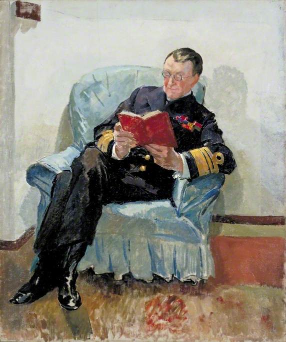 Vice Admiral the Honourable Sir Somerset A. Gough-Calthorpe (1864–1937), GCMG, KCB, CVO, on Board HMS 'Superb' at Constantinople