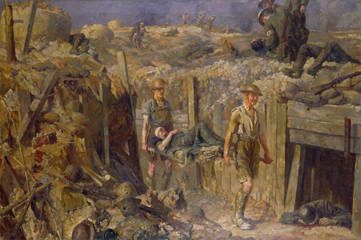 The Royal Army Medical Corps at Messines during the 1917 Offensive
