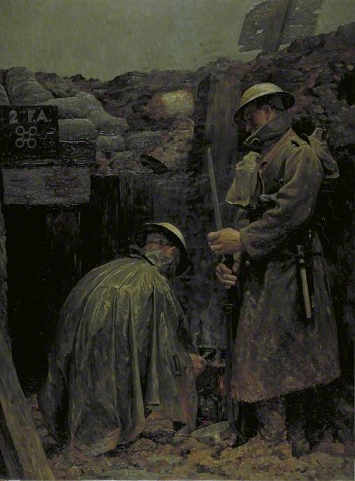 'Humanity' Bearer Post, Cambrin Sector, August 1916: The First Field Ambulance