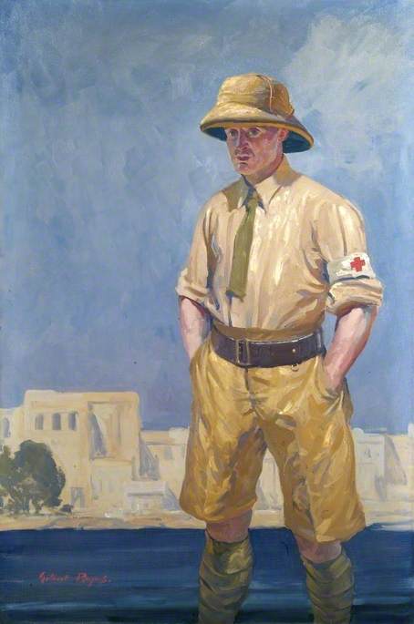 A British Red Cross Society and Order of St John of Jerusalem Officer in Mesopotamia