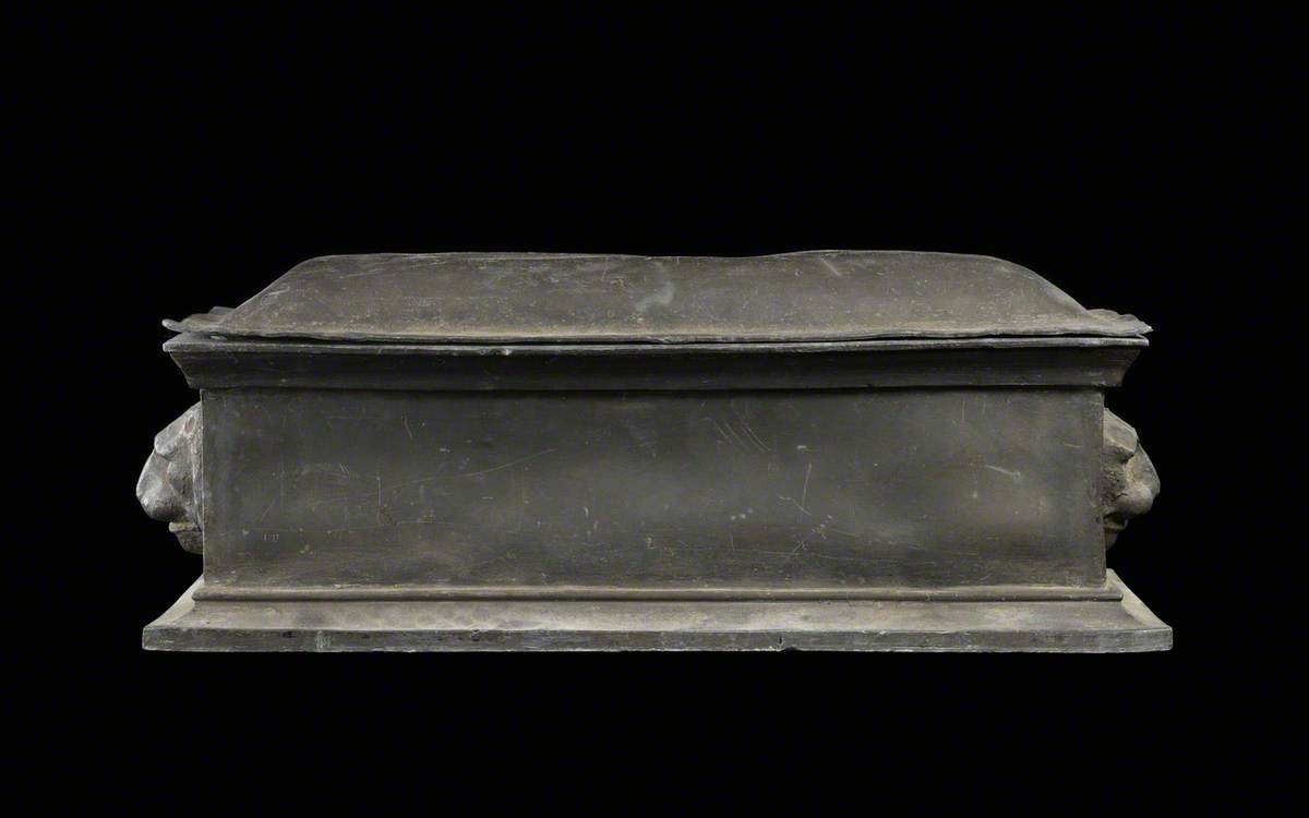 Replica of Casket Made to Contain Documents and Enclosed in the Zeebrugge Memorial, 23rd April, 1923