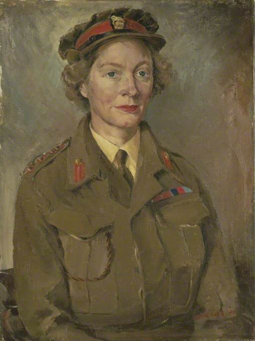 Commandant Marjorie F. Wagstaffe, CBE, Deputy Director, Auxiliary Territorial Service, Middle East Forces