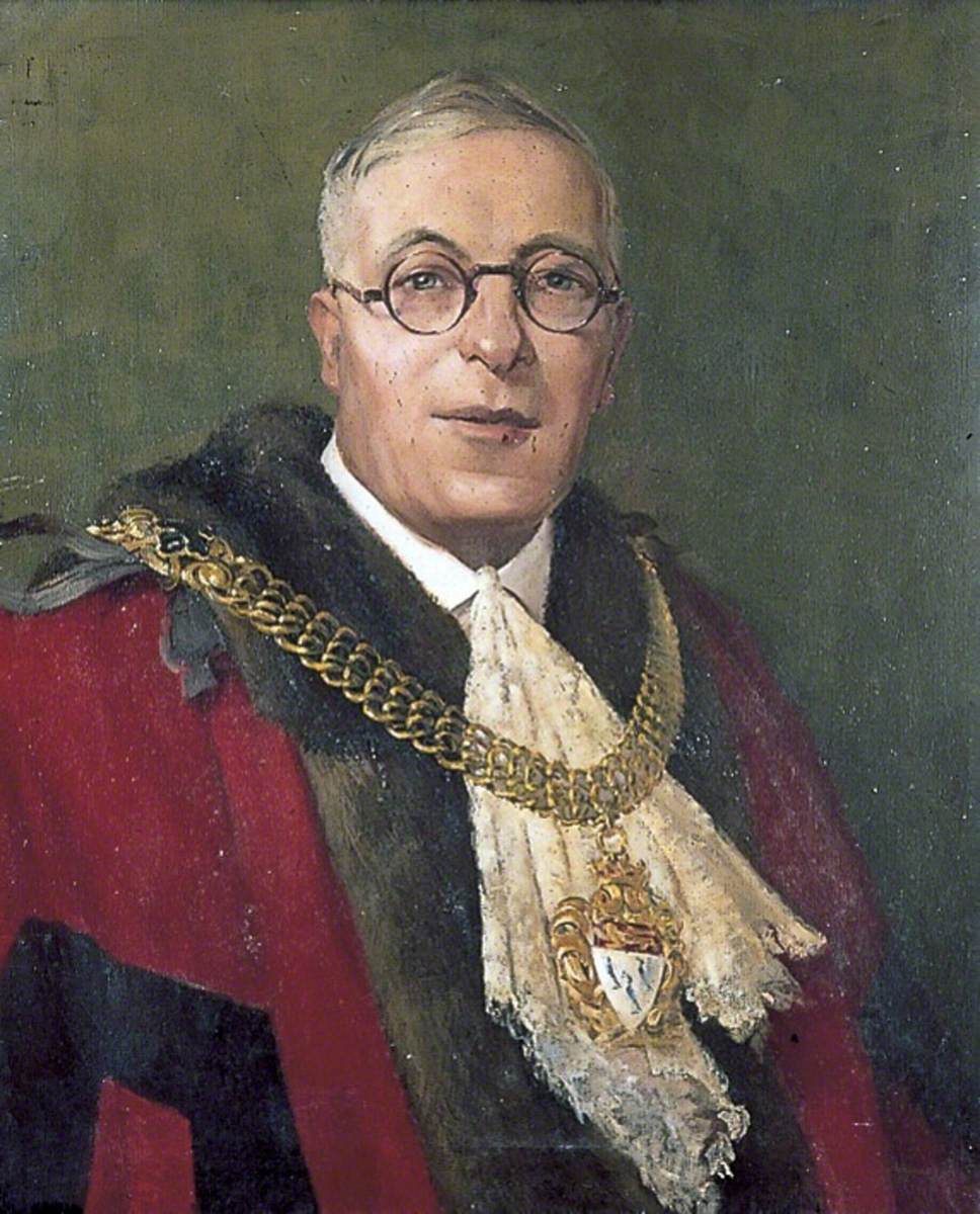 Alderman W. S. Bean, Mayor of Canterbury (19561958) Art UK