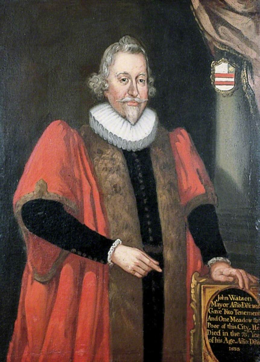 John Watson (d.1633), Mayor, Aged 75