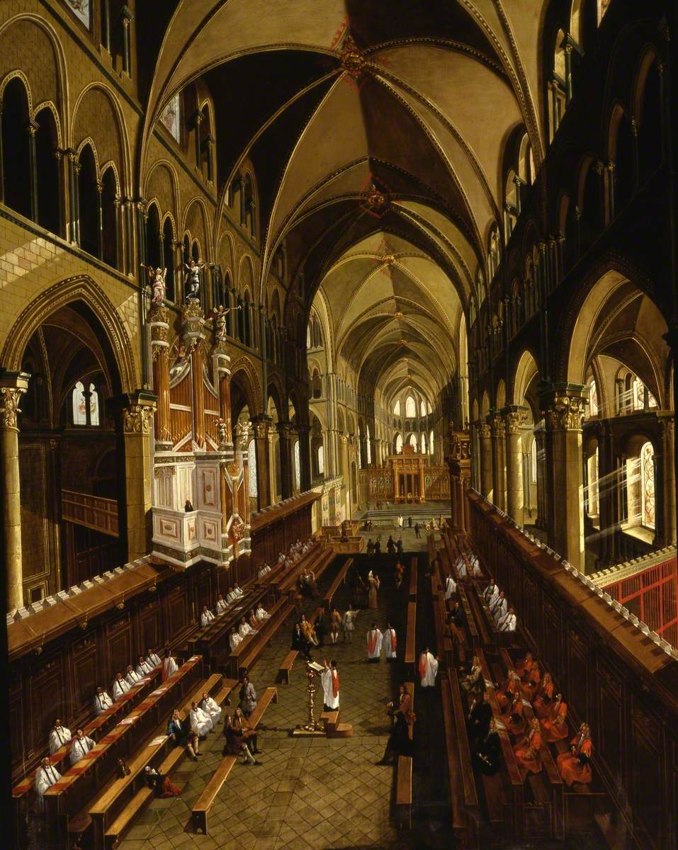 Interior of Canterbury Cathedral, Kent