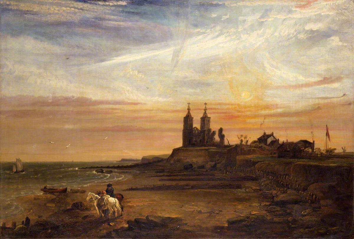 Reculver Church, Isle of Thanet, Kent