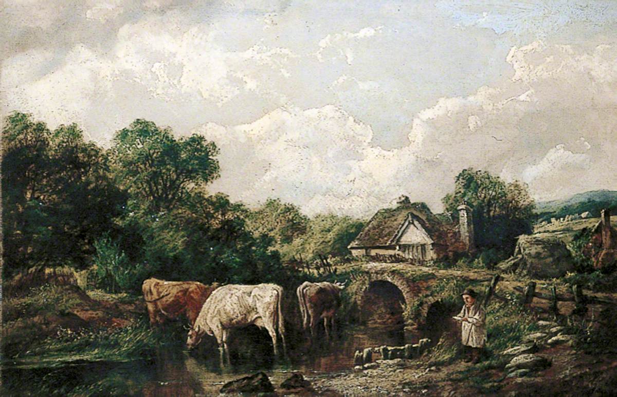 Pastoral Scene, Redhill Surrey