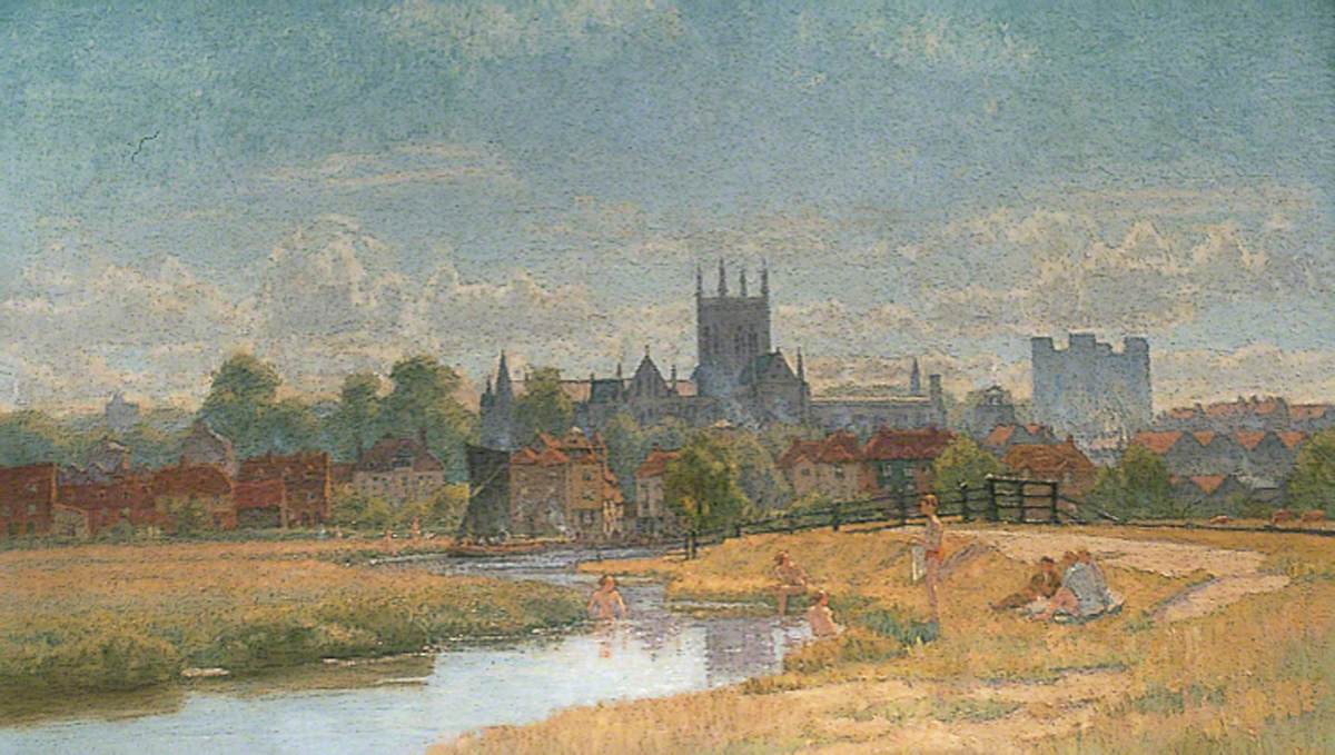 Old Rochester, Kent, before the Building of the Railway
