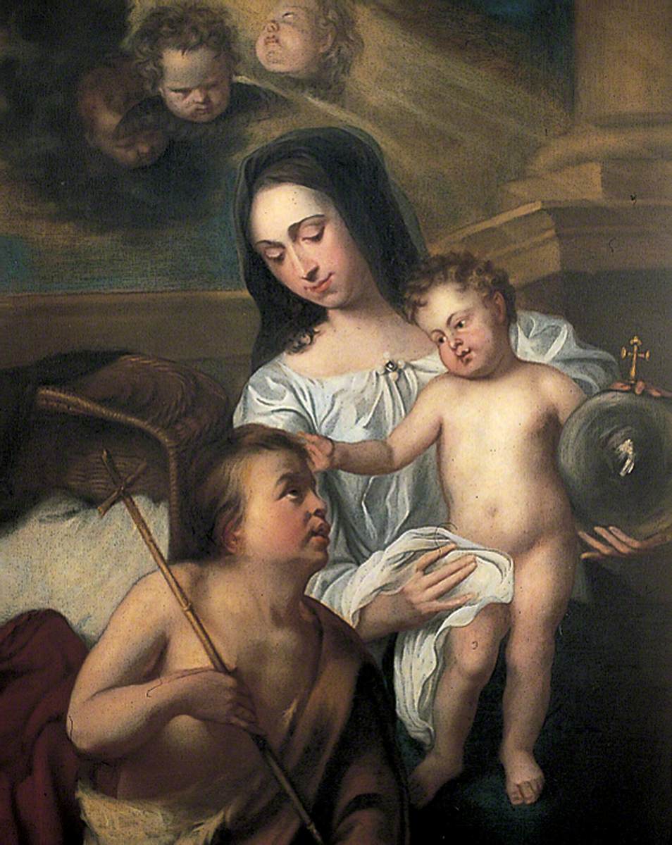 The Virgin and Child with Saint John