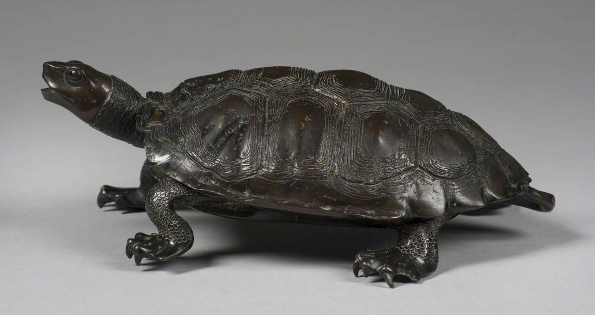 Okimono of a Turtle