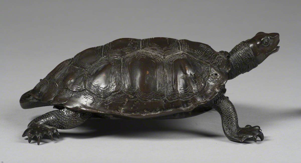 Okimono of a Turtle