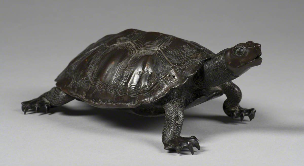 Okimono of a Turtle