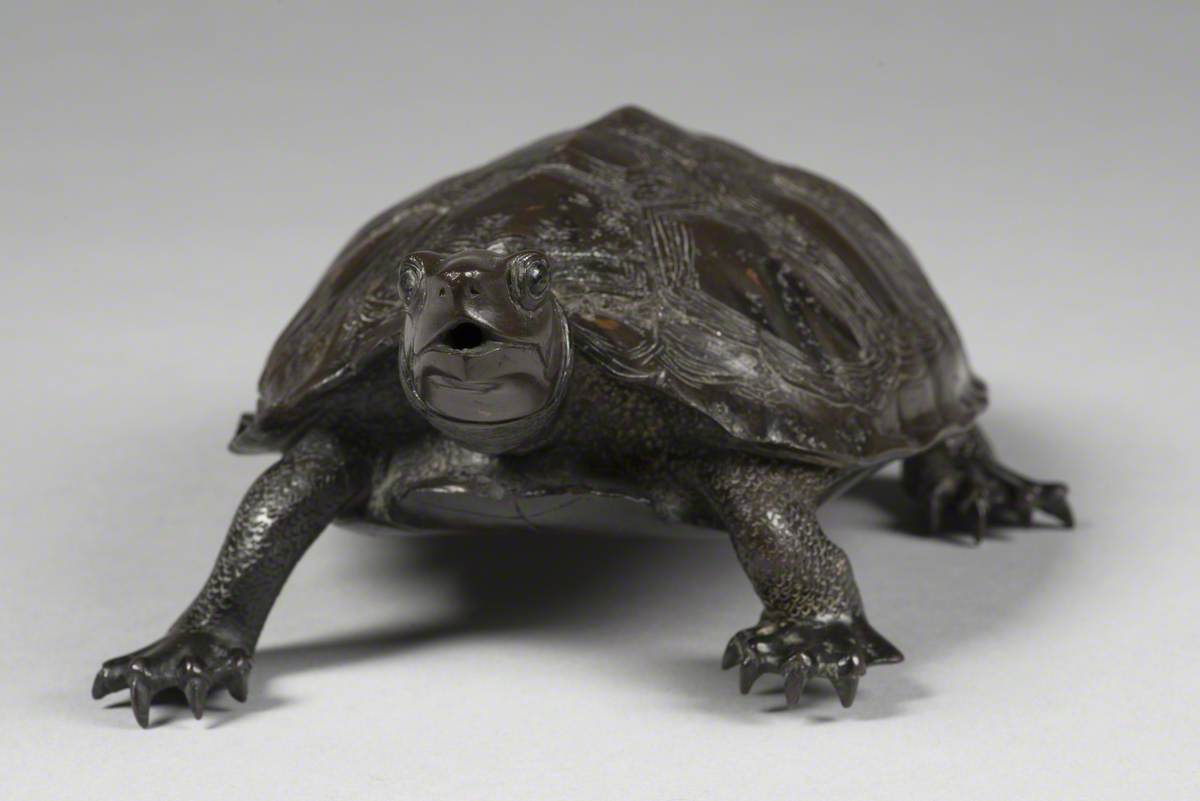 Okimono of a Turtle