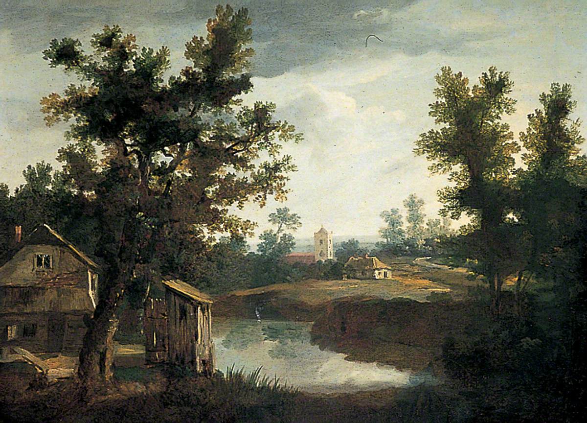 Landscape with Church