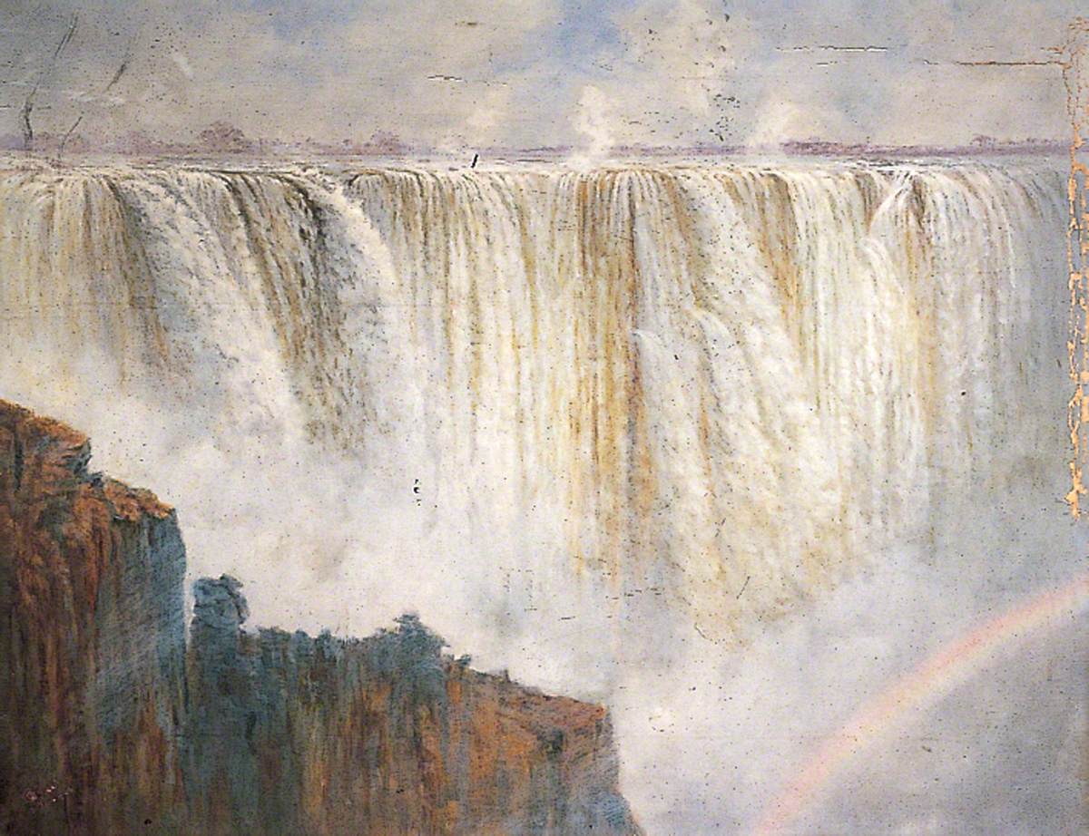 The Main Fall, Victoria Falls, Rhodesia