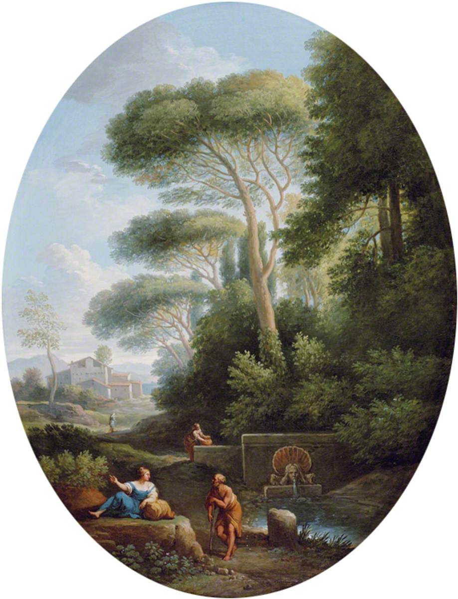 Landscape with a Fountain