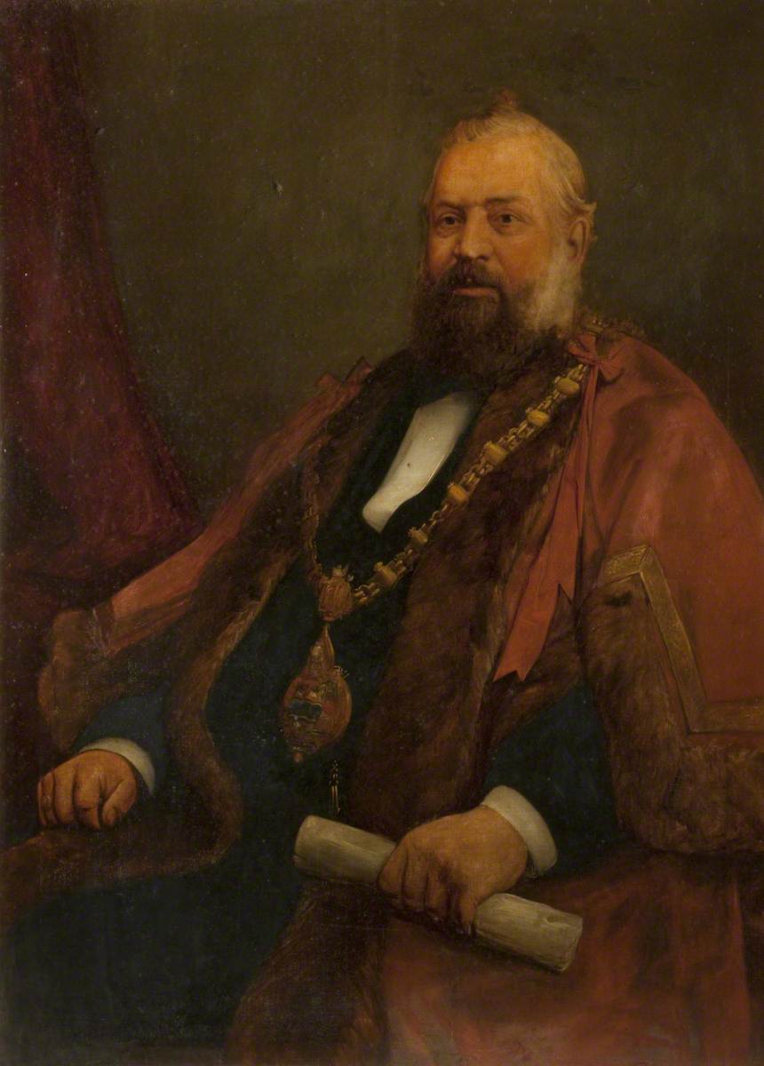 Alderman William Entwistle, Mayor of Darwen (1883) Art UK