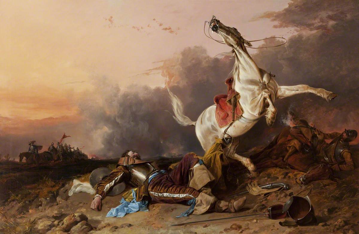 The Death of Sir William Lambton at the Battle of Marston Moor