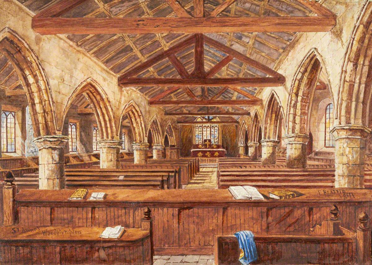 St Anne's Church, Woodplumpton (Interior)