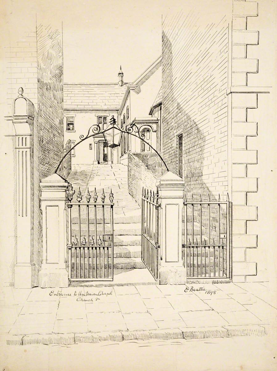 Entrance to Unitarian Chapel, Church Street