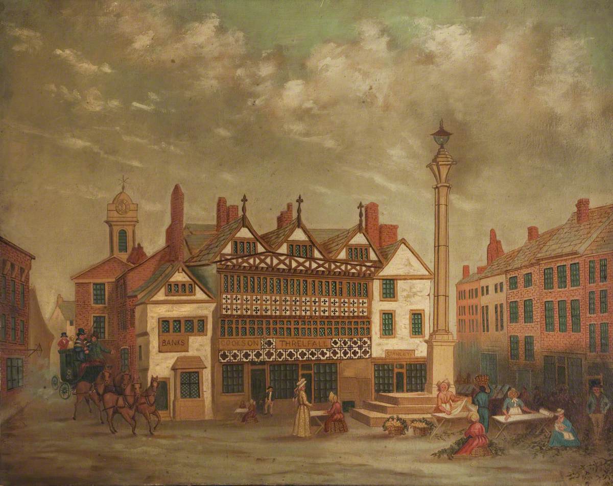 Preston Market Place, 1820