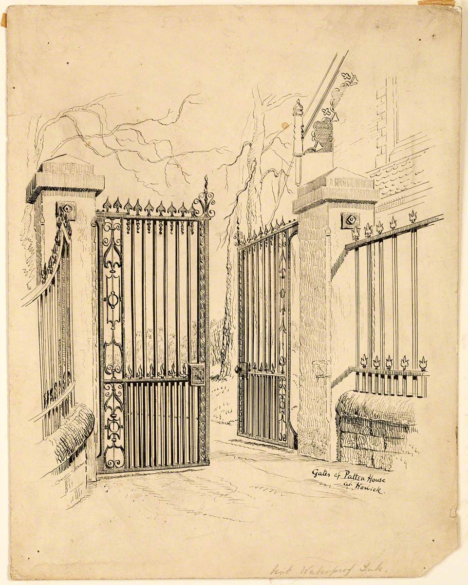 Gates of Patten House at Howick