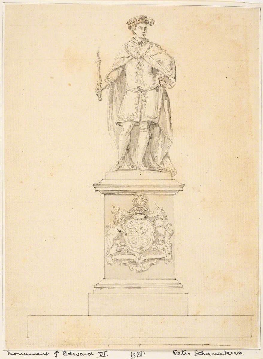 Design for a Statue of Edward VI