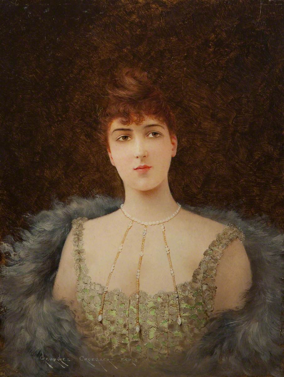 Portrait of an Auburn-Haired Woman