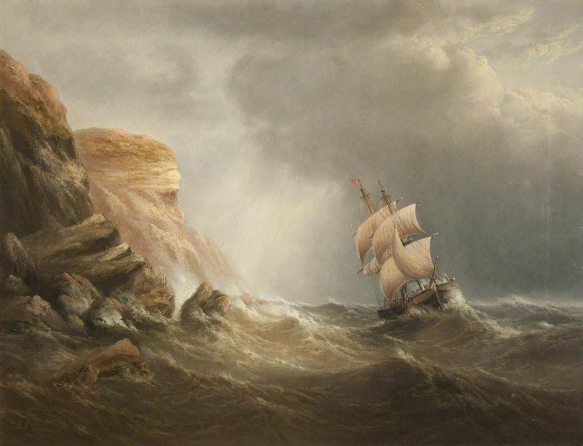 Rocky Coastal Scene