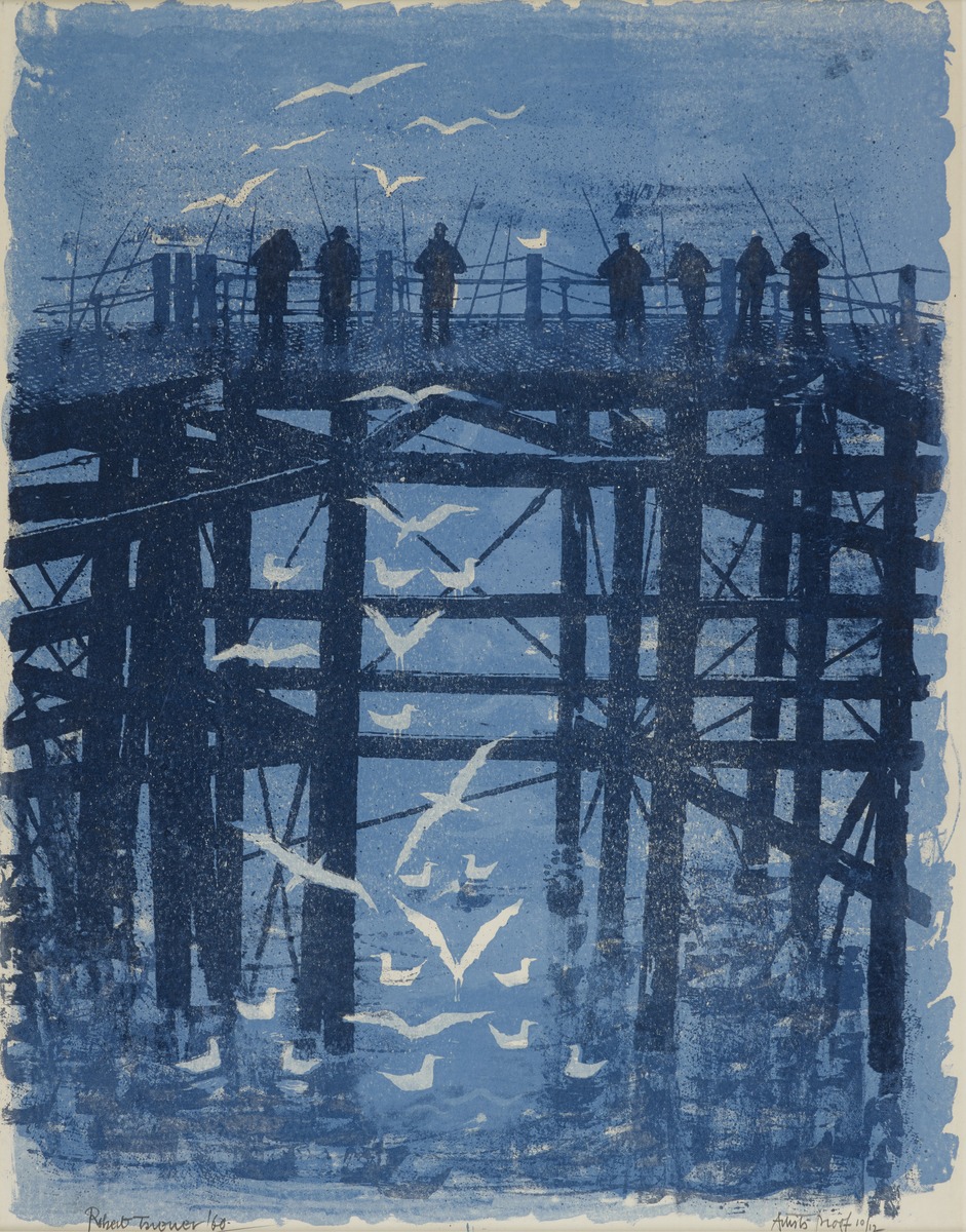 Fishing from a Pier