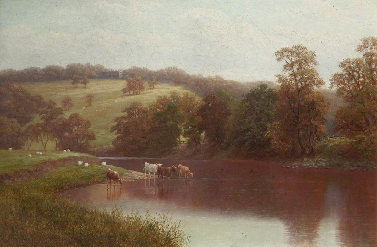 The Wharfe, near Ilkley