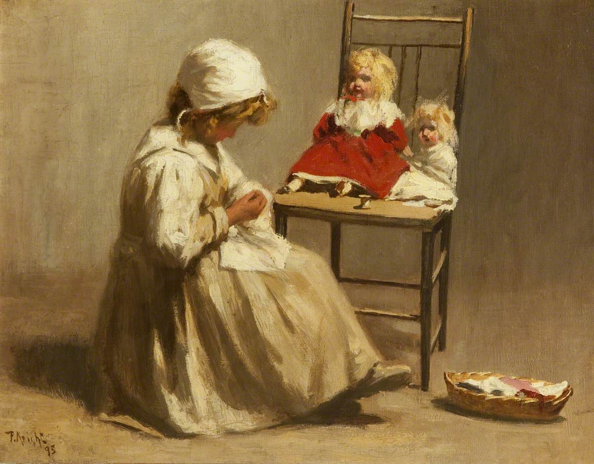 The Sewing Girl