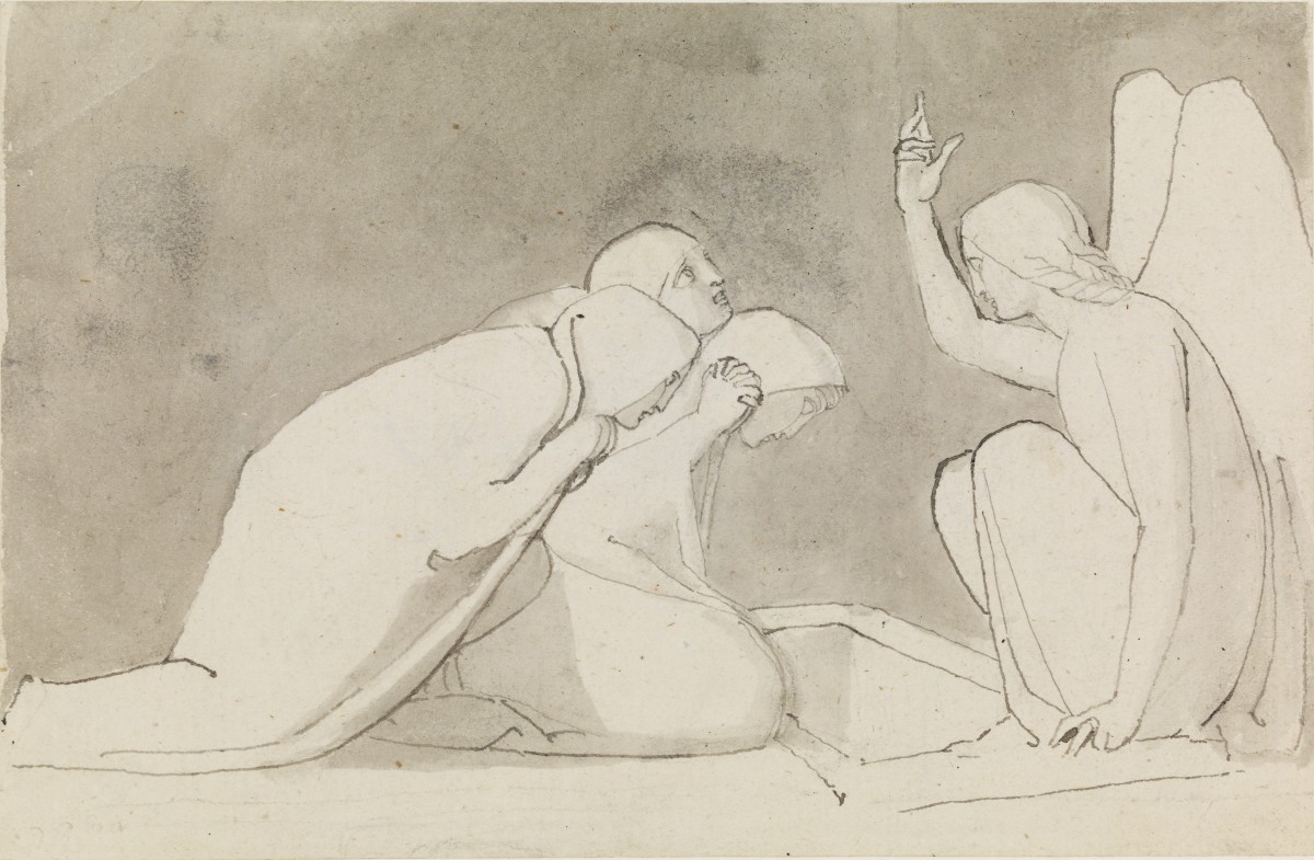 The Three Maries at the Sepulchre