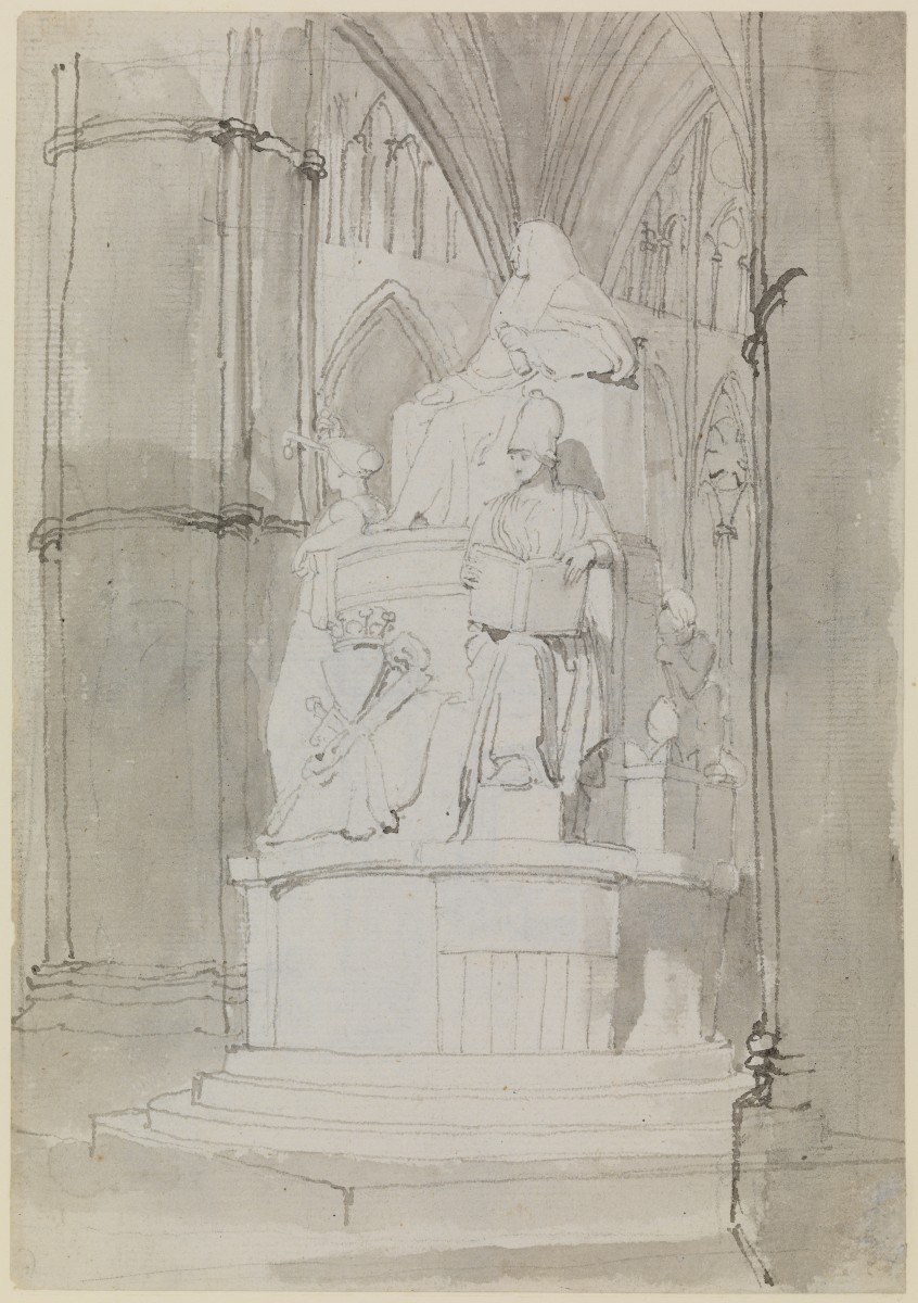 A Design, Half-Left, for the Monument of Lord Mansfield, Westminster Abbey