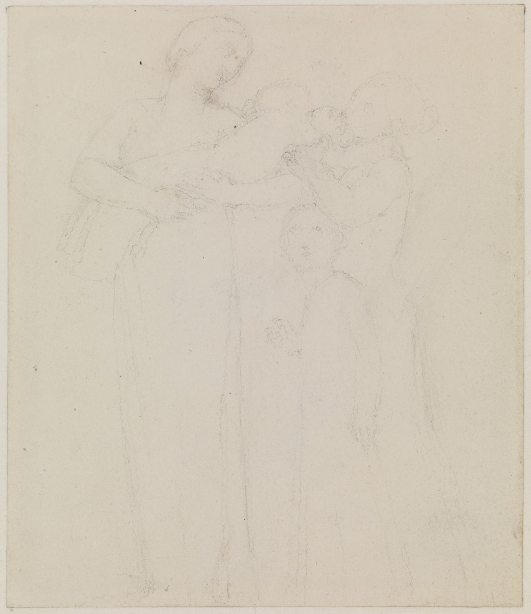 A Woman Holding a Baby
