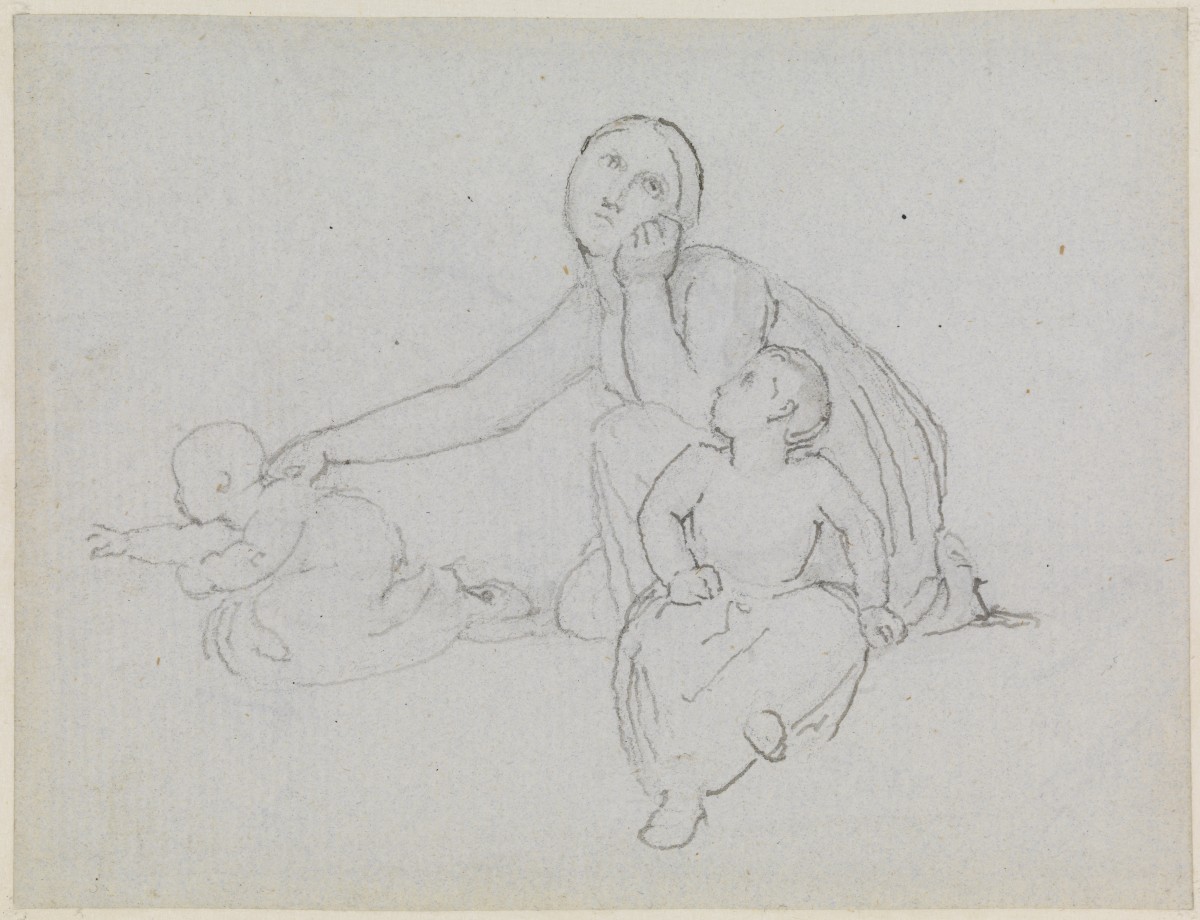 A Kneeling Woman