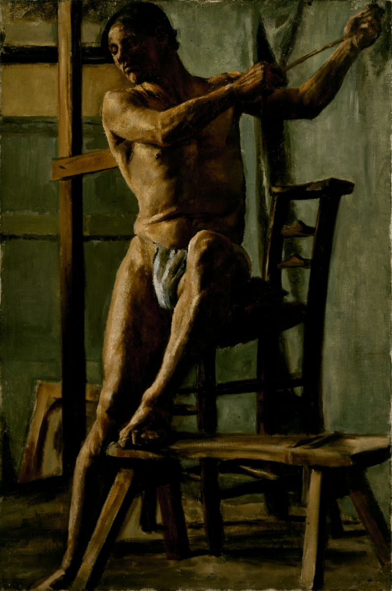 Male Figure Seated