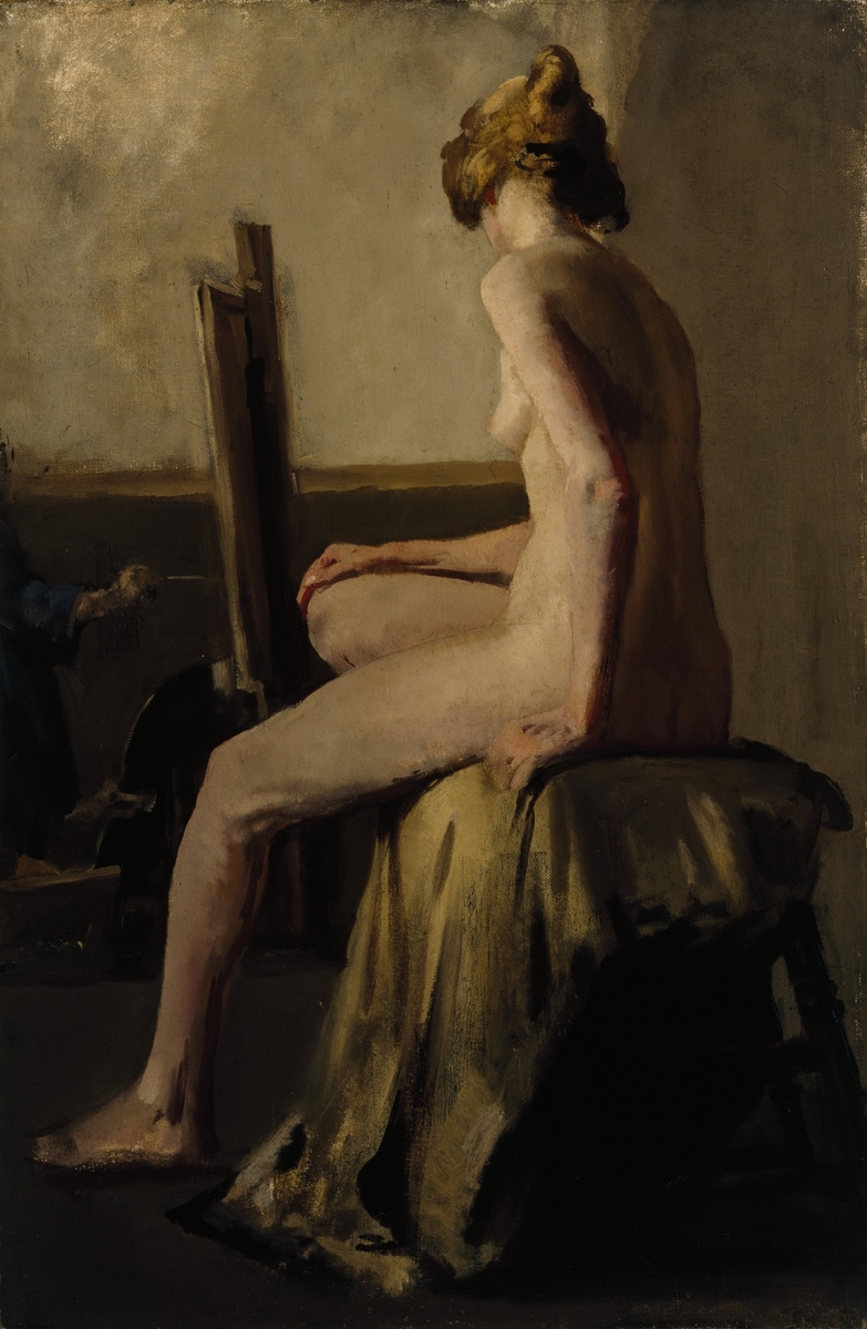 Female Figure Seated on a Stool