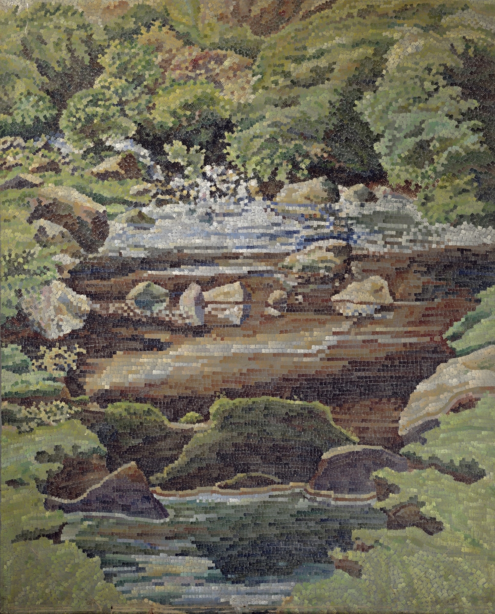 Mosaic Landscape Art UK