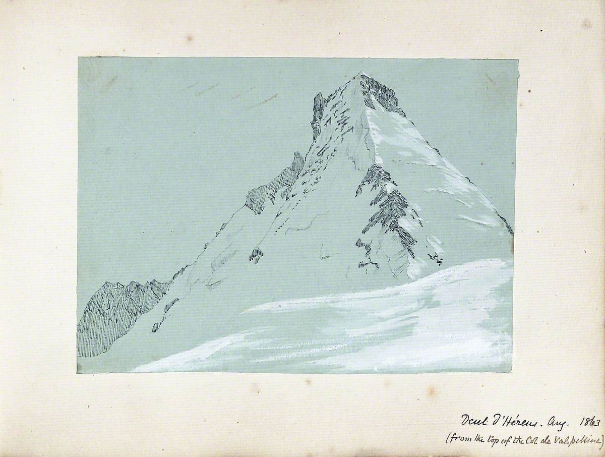 Dent d'Hérens (from the top of the Col de Valpelline)