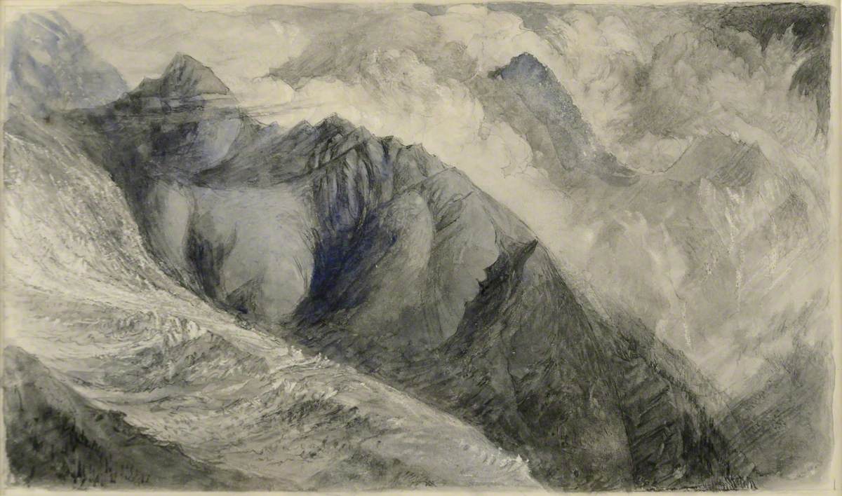 Montagne de la Côte and Bossons Glacier